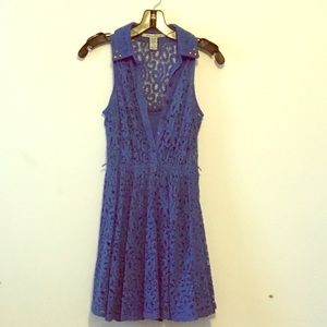 Blue dress